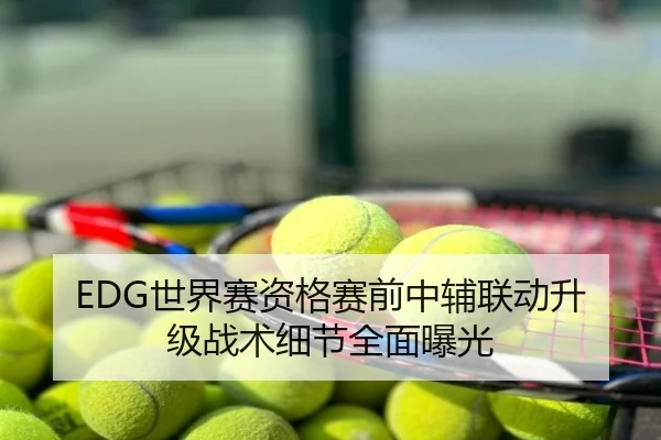 EDG世界赛资格赛前中辅联动升级战术细节全面曝光